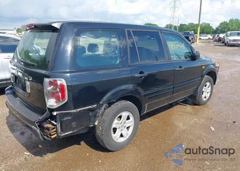 2007 Honda Pilot Lx z USA, uszkodzony, nr VIN 5FNYF28107B021596